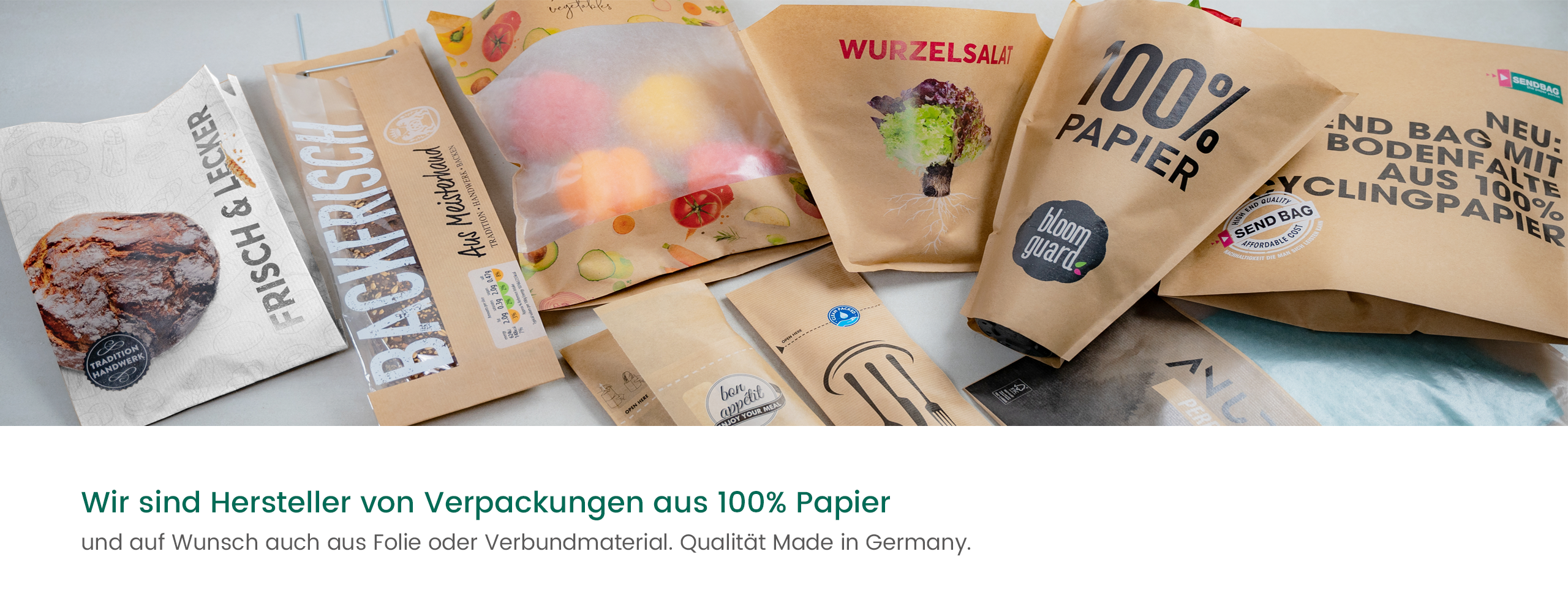 Verpackungen aus 100% Papier - nachhaltige und innovative Verpackungslösungen von WEBER Verpackungen