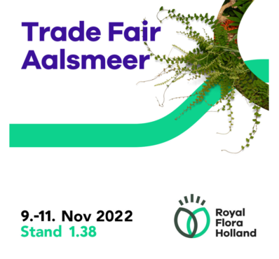 WEBER auf der Trade Fair Aalsmeer - Royal Flora Holland