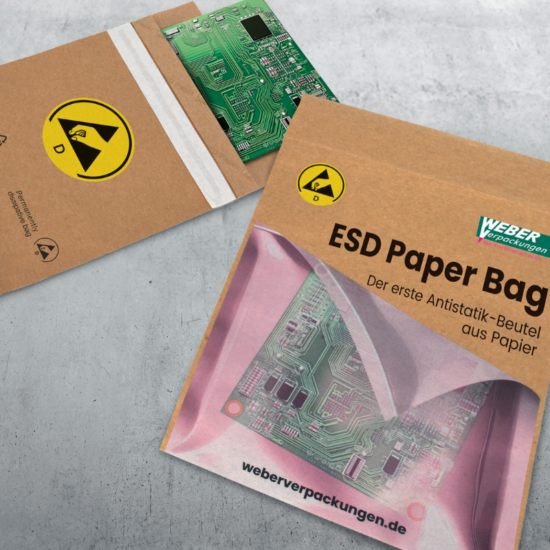 ESD Beutel - ESD Paper Bag der erste Antistatik Beutel aus Papier