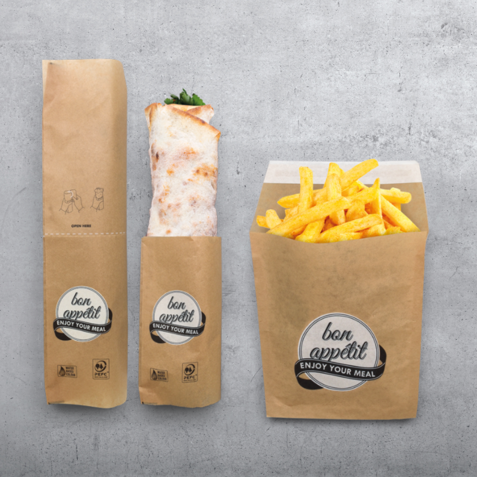Snack Range Fingerfood Bag von Weber Verpackungen