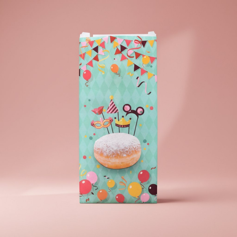 Side gusset & Strip window bags