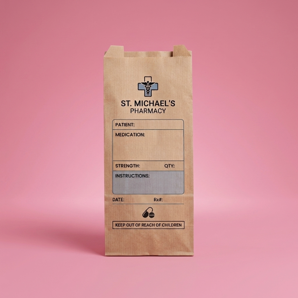 Side gusset & Strip window bags