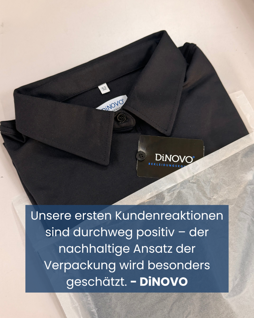 Gemeinsam Verpackung neu denken – DiNOVO stellt auf Papierverpackungen um